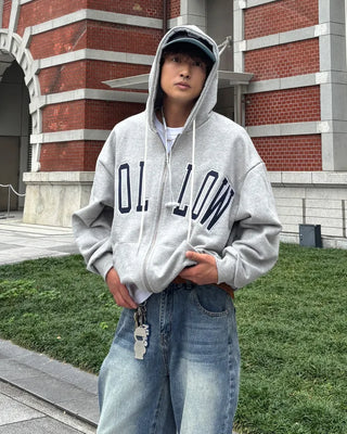 FOLLOW Logo Hooded Sweatshirt