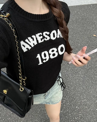 1980 Half-Sleeve Knit