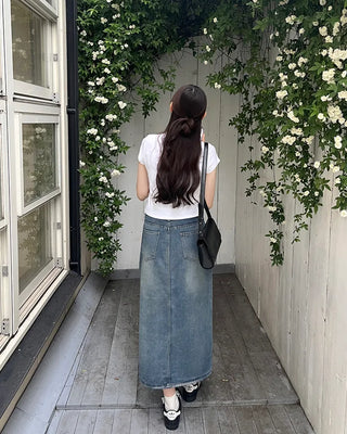 Cubic Ribbon Short-Sleeved T-Shirt