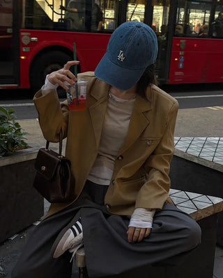 Oversized tailored jacket