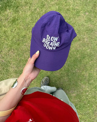 Drawstring Lettering Nylon Cap