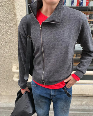 (Unisex) Simple Round Long Sleeve T-Shirt