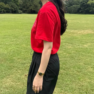Lettering Short-Sleeved T-Shirt
