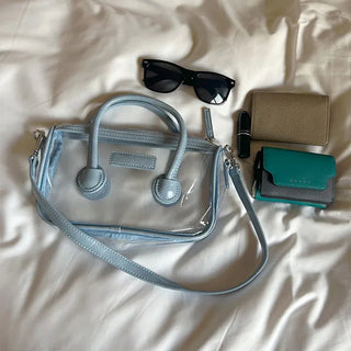 Transparent beach bag