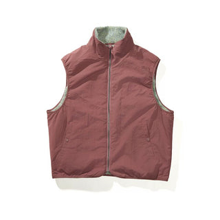 [Monterest] Reversible Fleece Stand Collar Vest