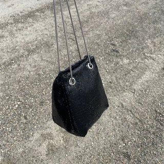 Sequin chain bag