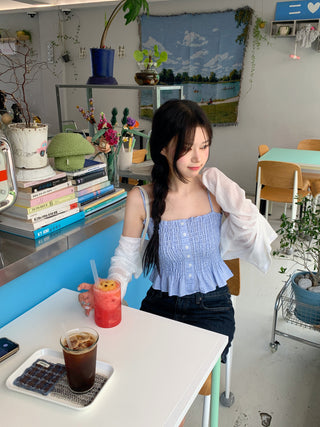 See-through summer cardigan
