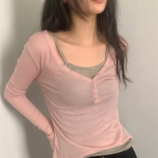 Layered sleeveless bustier