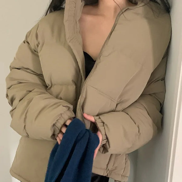 Oversized down jacket