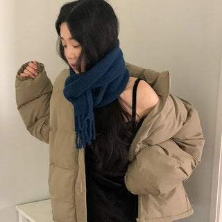 Oversized down jacket