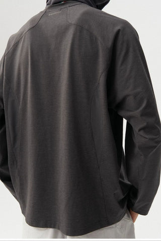 [Monterest] Waffle Knit Quick-Dry Long Sleeve Tee