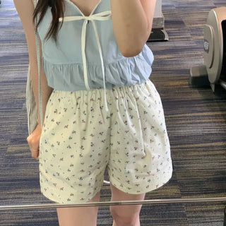 Together Flower Print Shorts