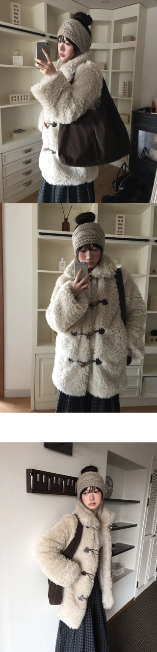 Half Tteokbokki Duffle Coat - 2 colors