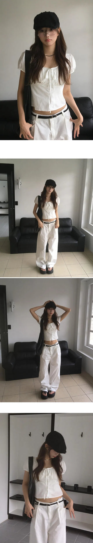Pony Pintuck Wide Daily Pants - 4 Colors