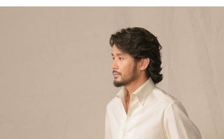 [CULTUM] Italian One-Piece Collar Brushed Shirt