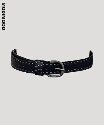 ]Basic Studded Belt