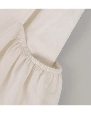 Daily elastic waist skirt