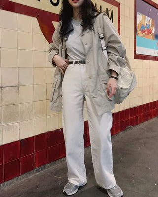 (basic/long) Denim Pants - 4 sizes