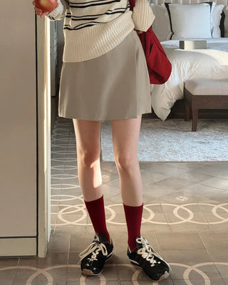 Wrap skirt pants