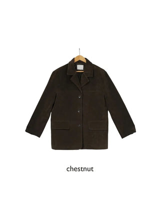 Suede overjacket