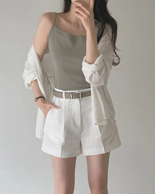 Underarm fat cover! Slimming sleeveless top (over 100,000 sold)