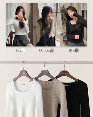 Semi-square knit