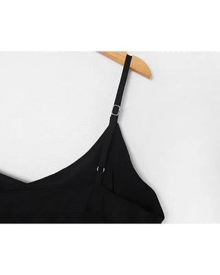 [Bustier Camisole Dress with Built-in Bra]