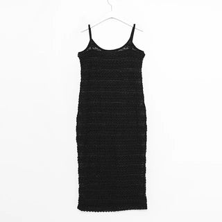wavy lace sleeveless ops