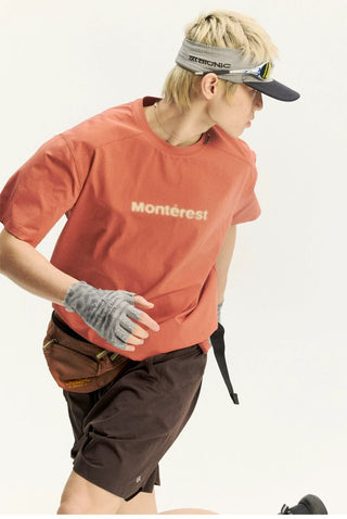 [Monterest] Quick-Dry Antibacterial Logo T-Shirt