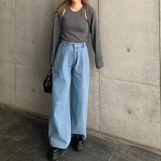 Button-up sleeveless bolero set
