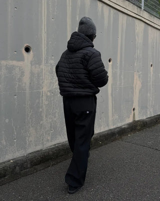 Double-zip padded jumper