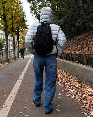 [2nd Re-release] (ORIGINAL) Light Nylon Backpack (black)