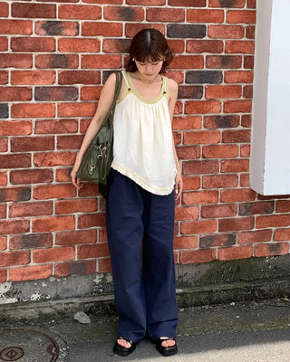 Banding Straight Pants