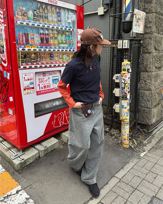 (Unisex) Back Button Balloon Pants