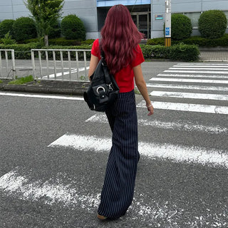 Unique striped slacks