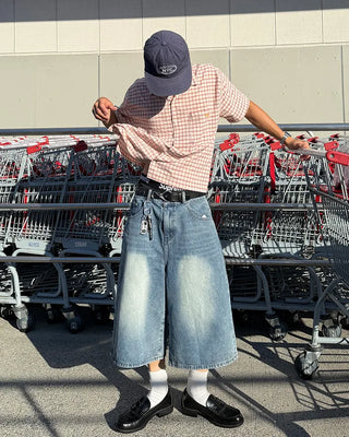[BEST 50] Denim Bermuda Shorts