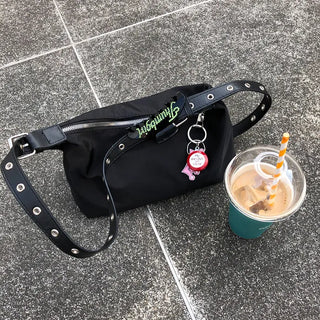 Eyelet Shoulder Bag