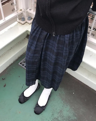 Ribbon flat shoes