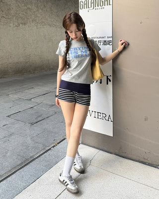 Striped shorts