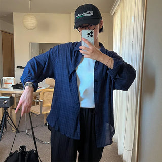 Soft check shirt