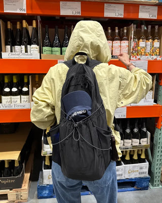 [2nd Re-release] (ORIGINAL) Light Nylon Backpack (black)