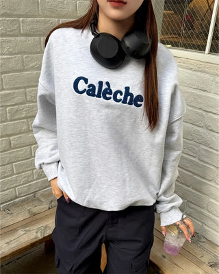 Boucle embroidered sweatshirt