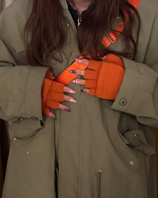 Long mod coat