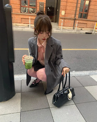 Oversized tailored jacket