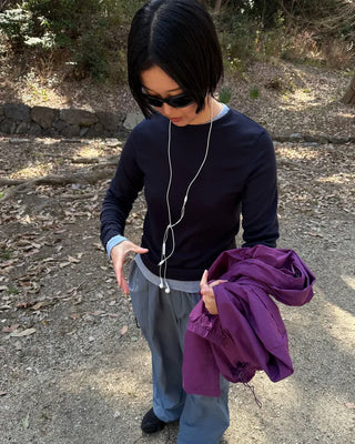 Oversized windbreaker