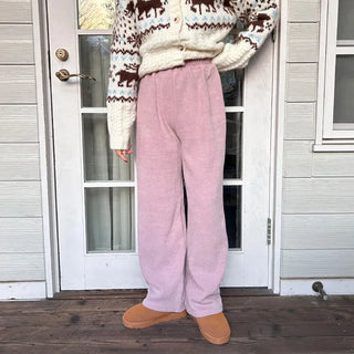 Elastic waist knit pants