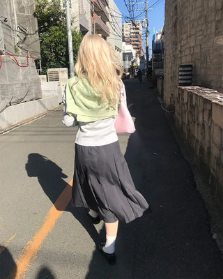 See-through cardigan