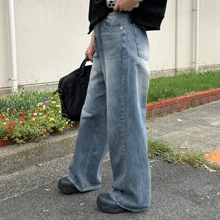 Vintage-like washed denim