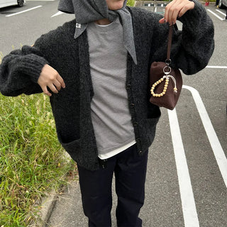 Wool Rouge Fit Cardigan