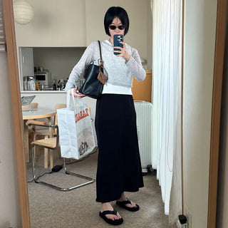 Round neck summer knit
